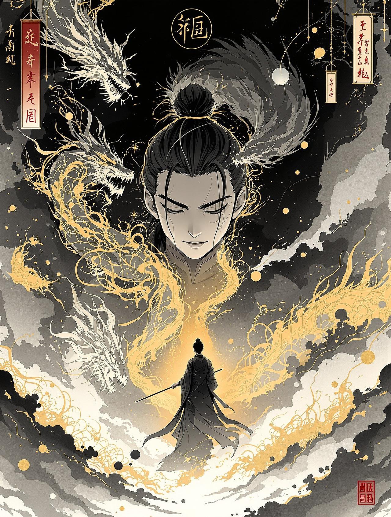 av动漫 - 墨画金石